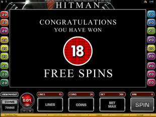 Hitman Free Spins