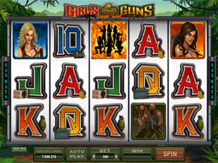 Girls with Guns - Jungle Heat Slot Machine