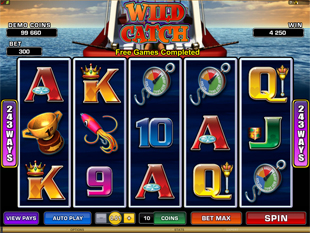Wild Catch Scatter Feature Prize