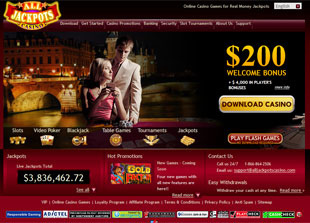All Jackpots Casino Home