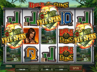 Girls with Guns - Jungle Heat Free Spins