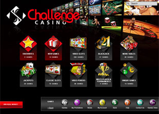 Challenge Casino Lobby