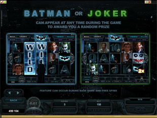 The Dark Knight Bonus Prize