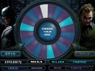 The Dark Knight Progressive Jackpot