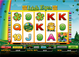 Irish Eyes Slot Machine