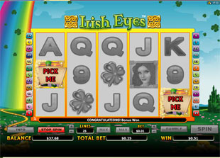 Irish Eyes Bonus Game