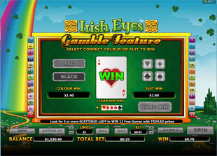 Irish Eyes Bonus Prize